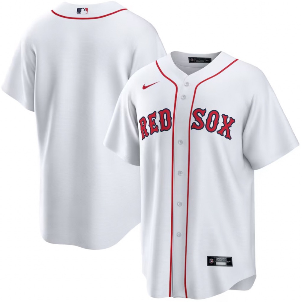 Nike Authentic Boston Red Sox MLB Baseball White Jersey Men’s Size: L
